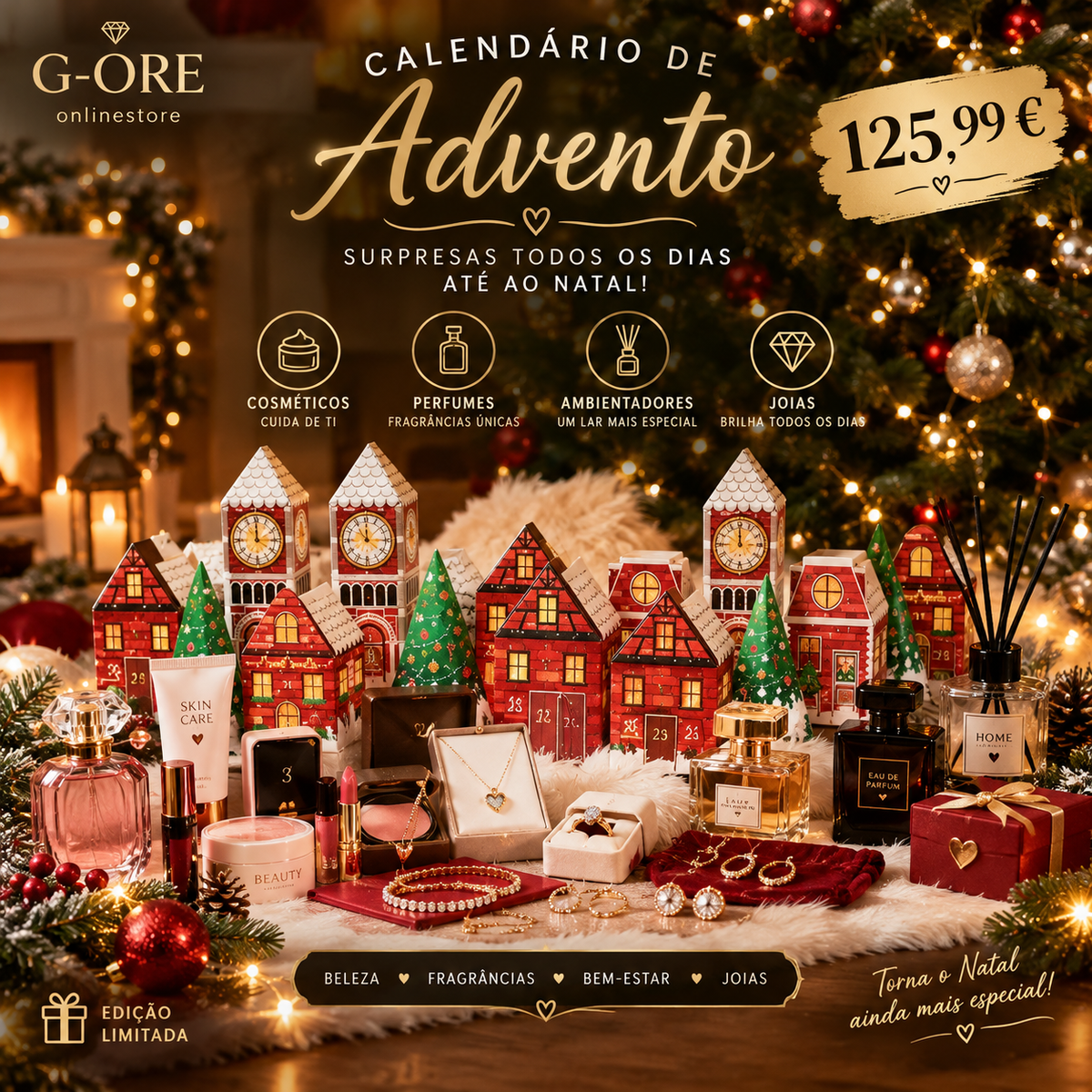 Calendrier de l´advent GOLD