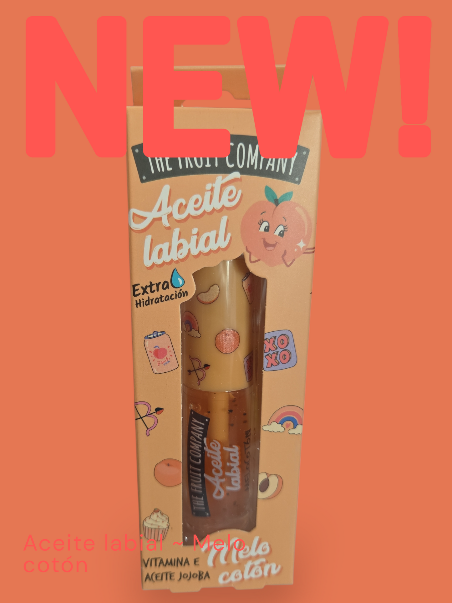Lip oil pêche 🍑